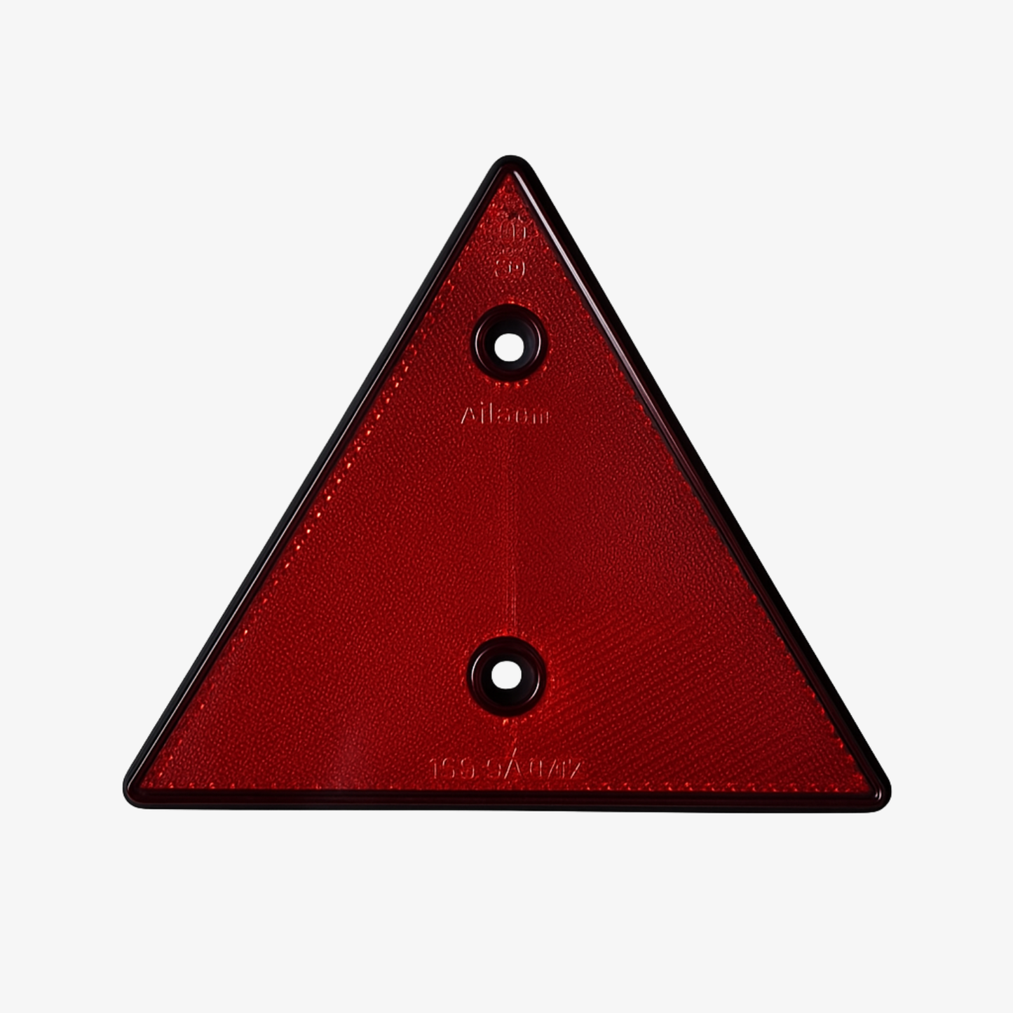 Rückstrahler Dreieck rot