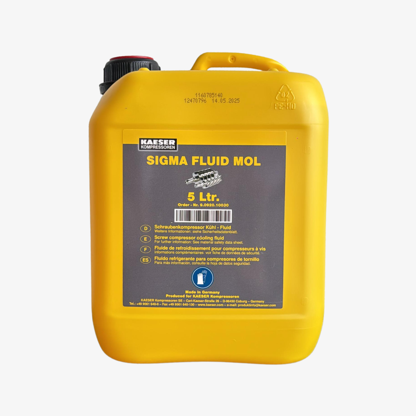 Schraubenkompressor Kühl-Fluid