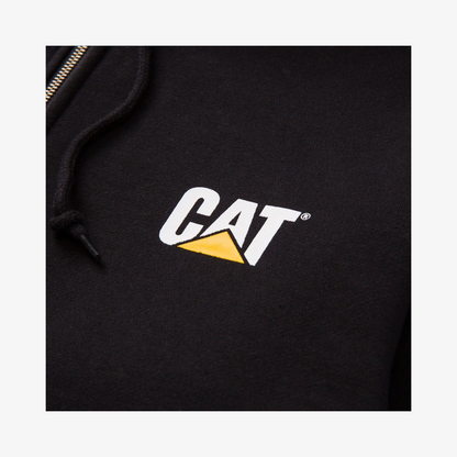 Full Zip Hoodie schwarz