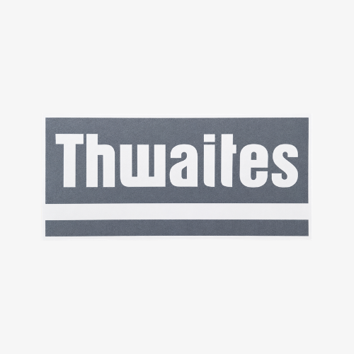 Autocollant rectangulaire