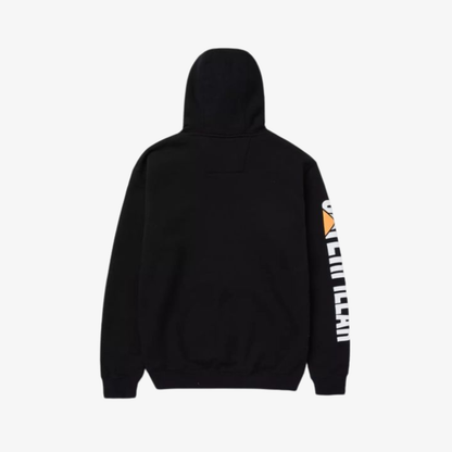 Hoodie Trademark Banner schwarz