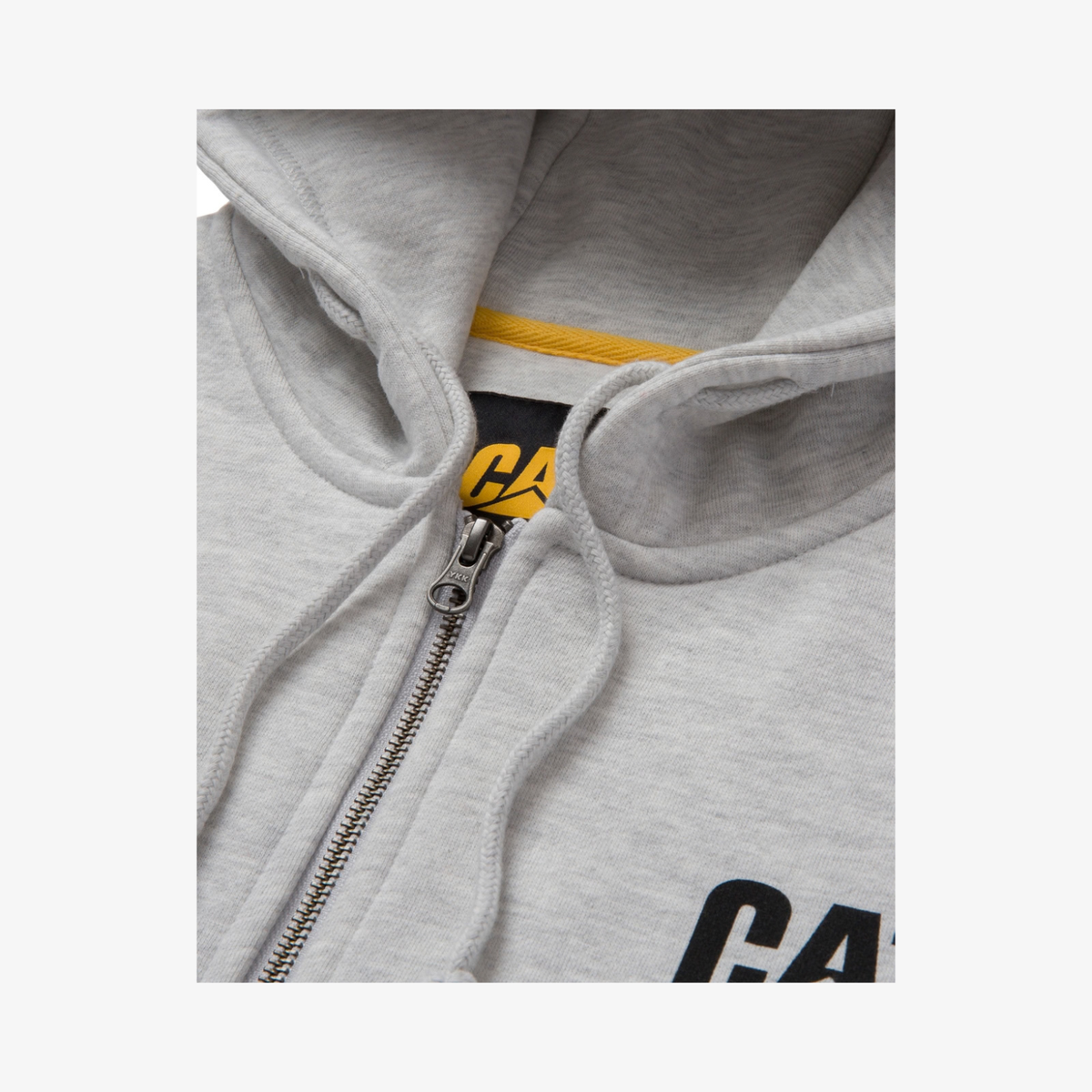 Full Zip Hoodie grau