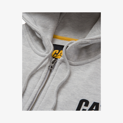 Full Zip Hoodie grau