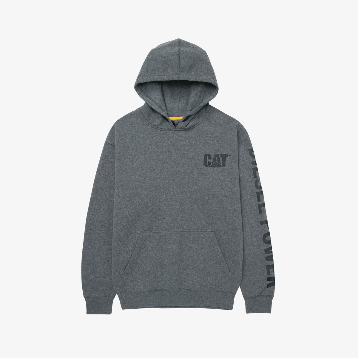 Diesel Power Hoodie grau