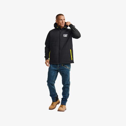 Tech Hybrid Jacket schwarz
