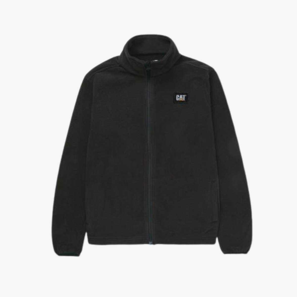 Microfleece Full Zip Jacket schwarz