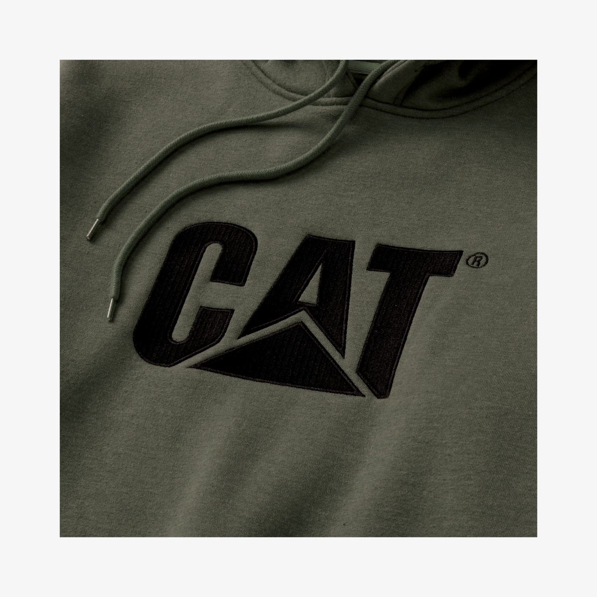 Cat® Hoodie Trademark army moss