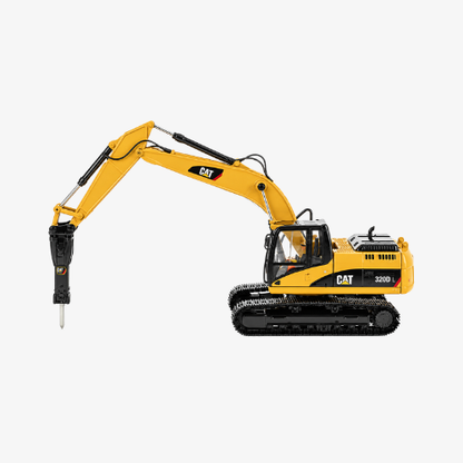Cat® 320D L Hydraulikbagger mit Hammer