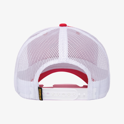 Cap Diesel Power Leather Patch Red