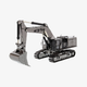 Cat® 390F L Hydraulikbagger Gunmetal