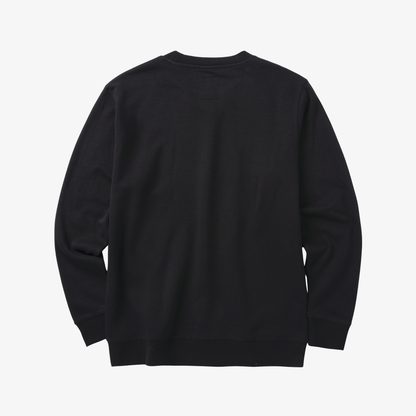 Midweight Crewneck Sweater schwarz