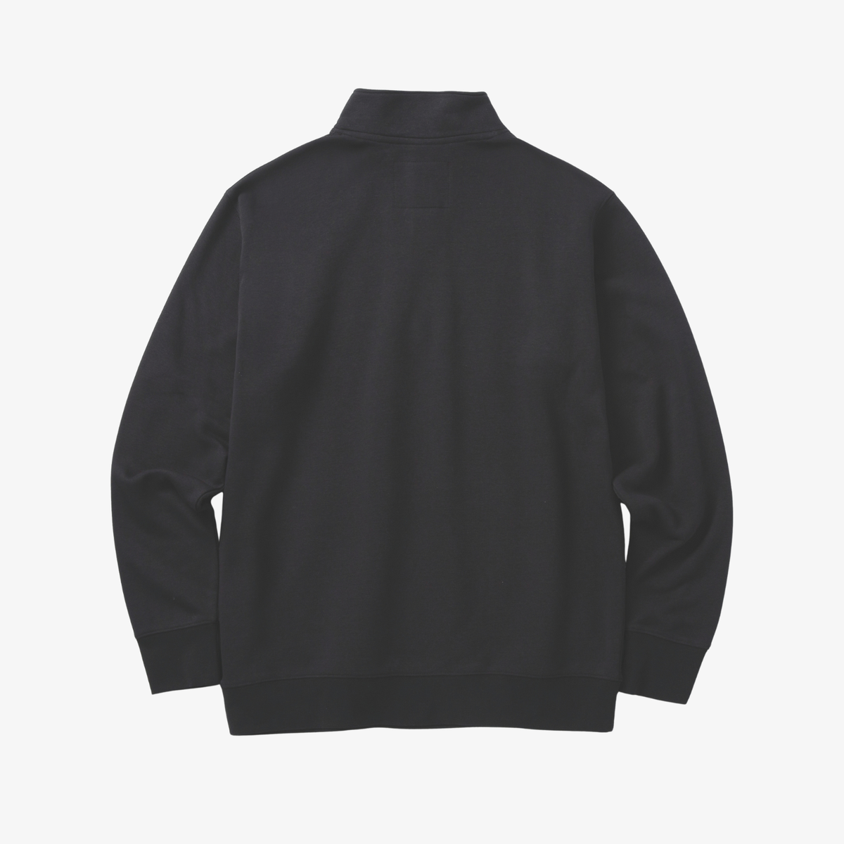 Midweight Quarter Zip Sweatshirt schwarz