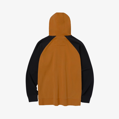 Hoodie Raglan bronze