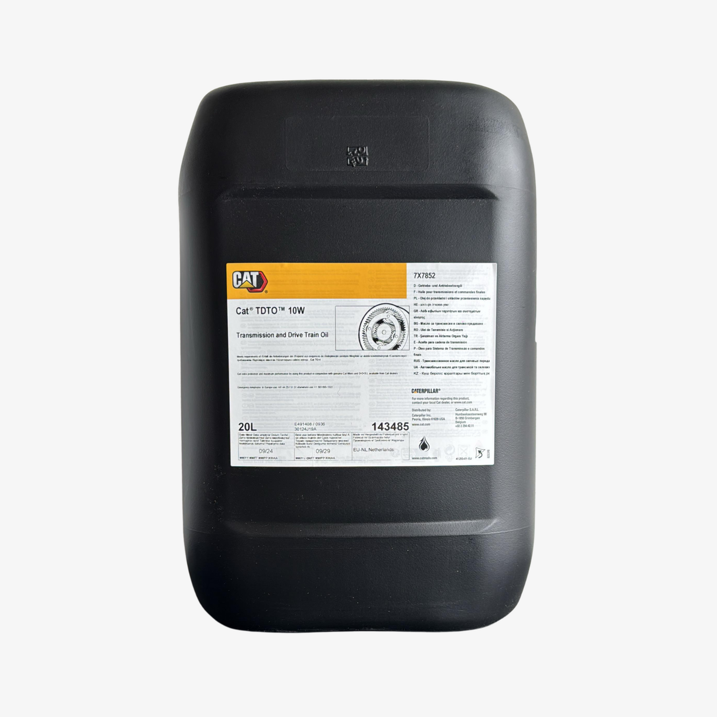 CAT TDTO SAE 10W