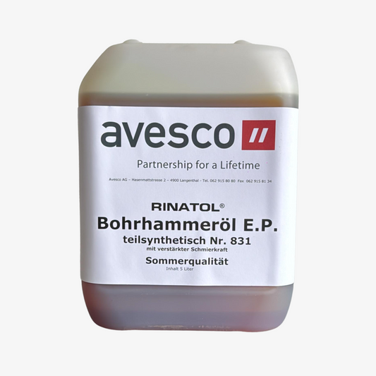 Huile d'été pour marteau pneumatique