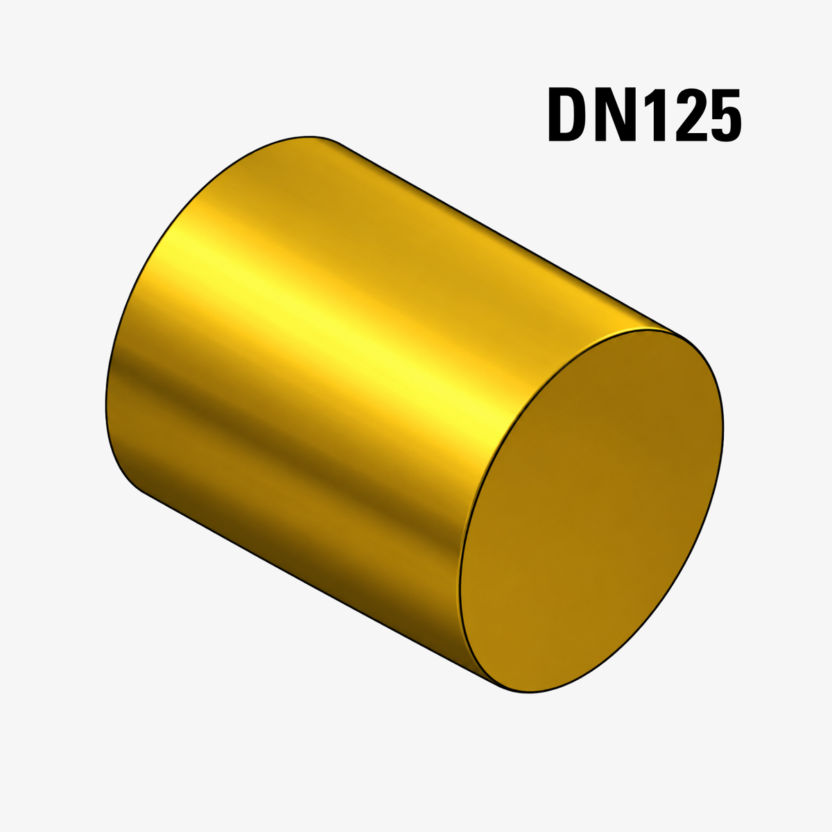Schwammgummimolch DN125