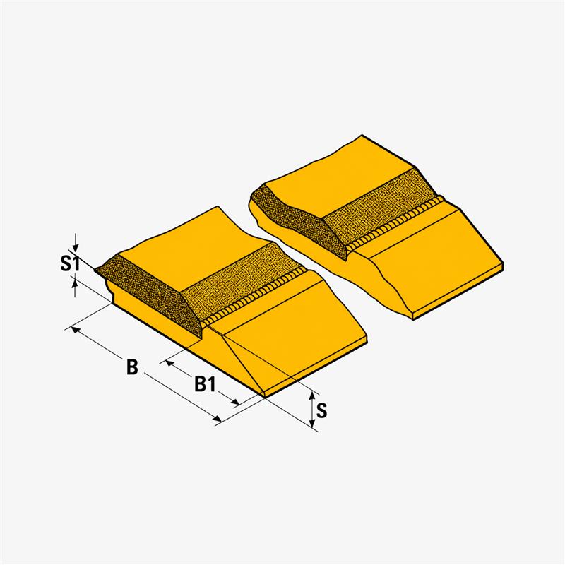 Halbpfeilmesser L = 3'660 mm